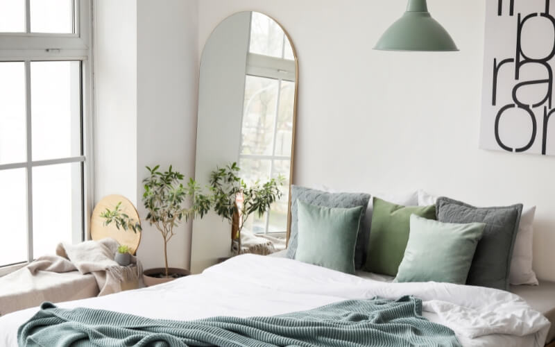 peilit sisustuksessa