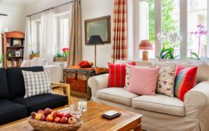 maalaisromanttinen sisustus