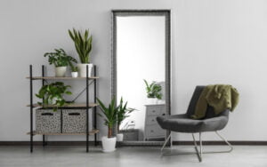 peilit sisustuksessa